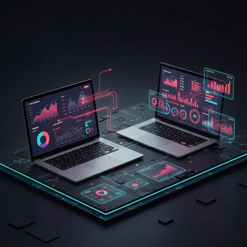 a large display of blue lights in a dark room