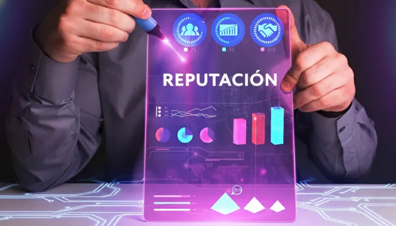 a large display of blue lights in a dark room