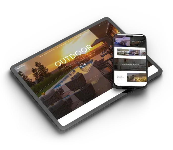 a large display of blue lights in a dark room