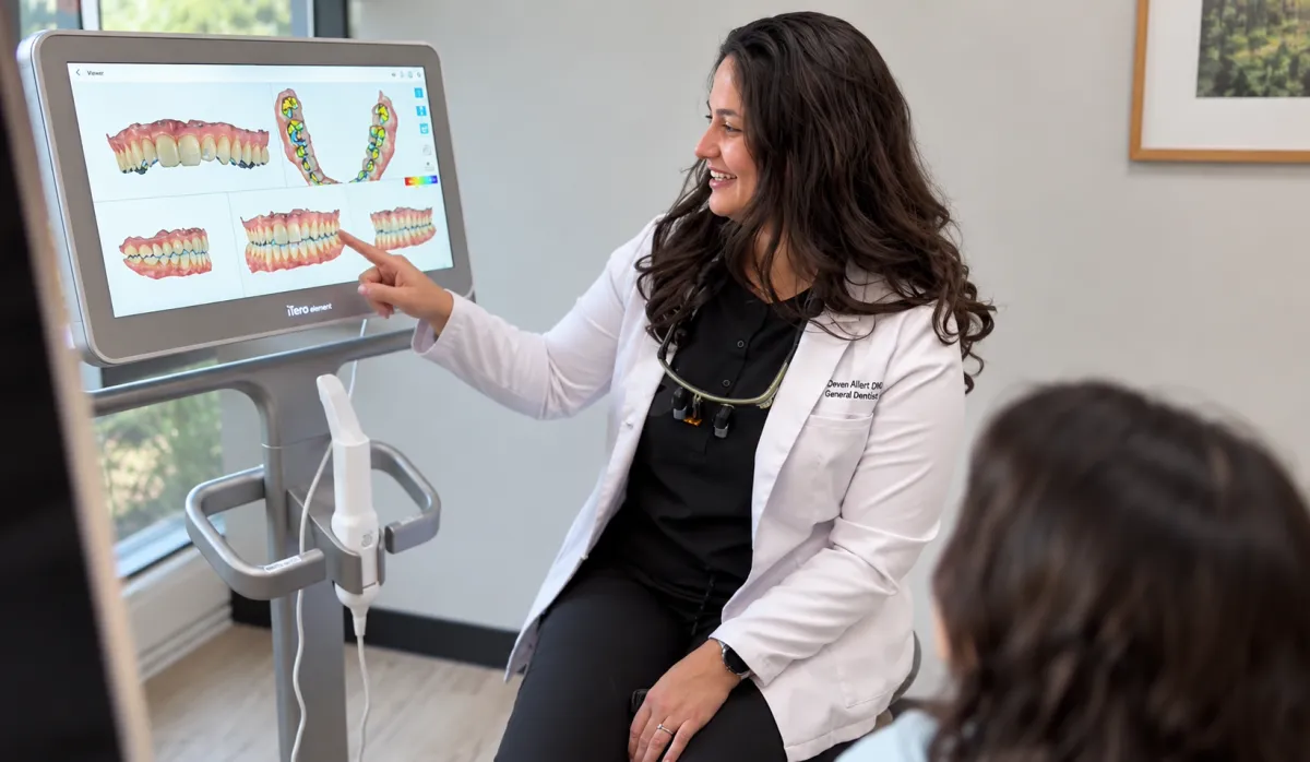 Cosmetic and esthetic clinical dentistry setup at Northwest Portland Dental