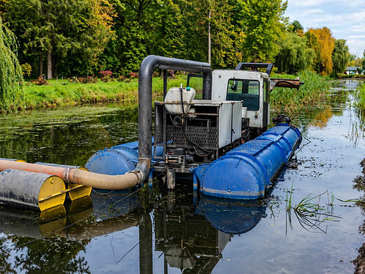 Pond Desilting Services in Salt Lake City