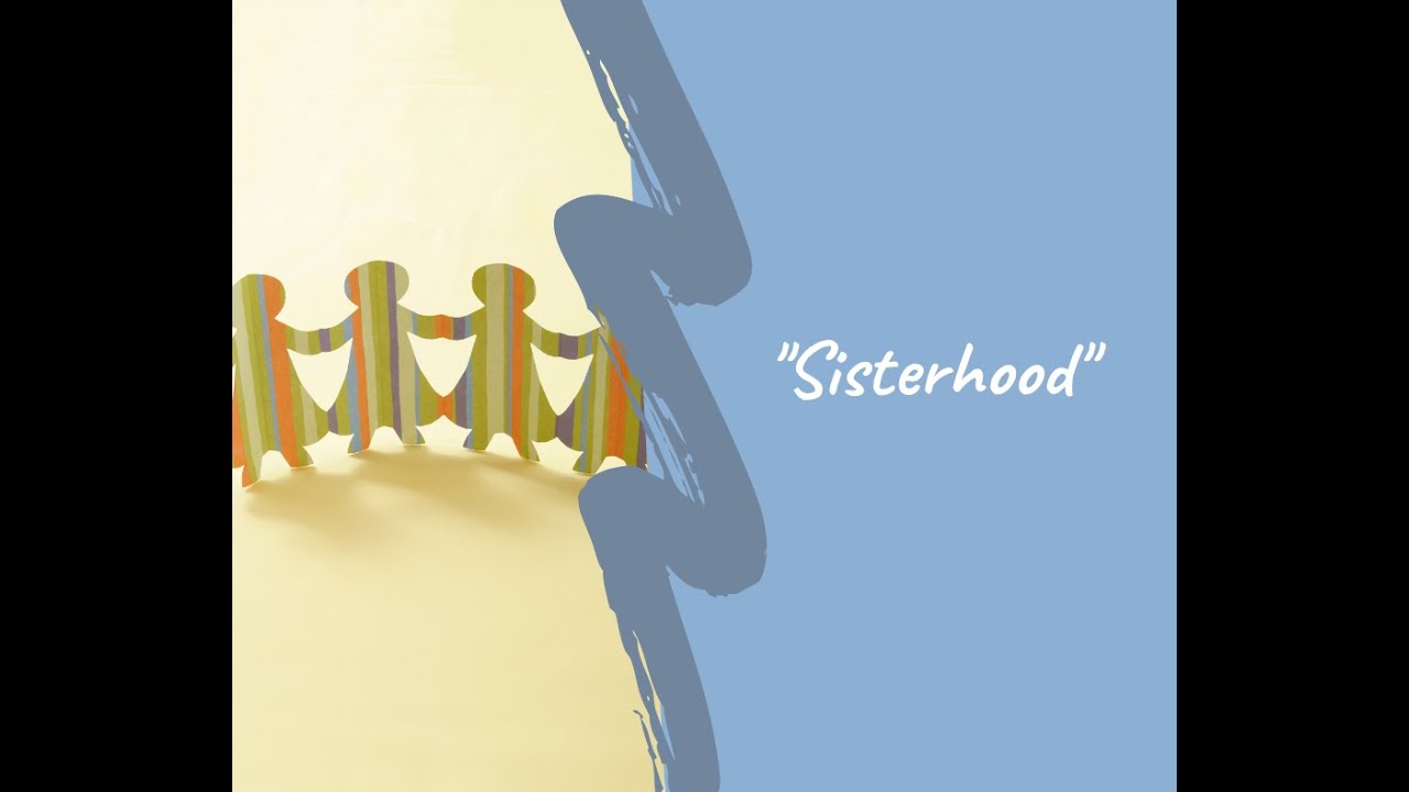 Warm abstract design representing sisterhood, self-care, and resilience in single motherhood