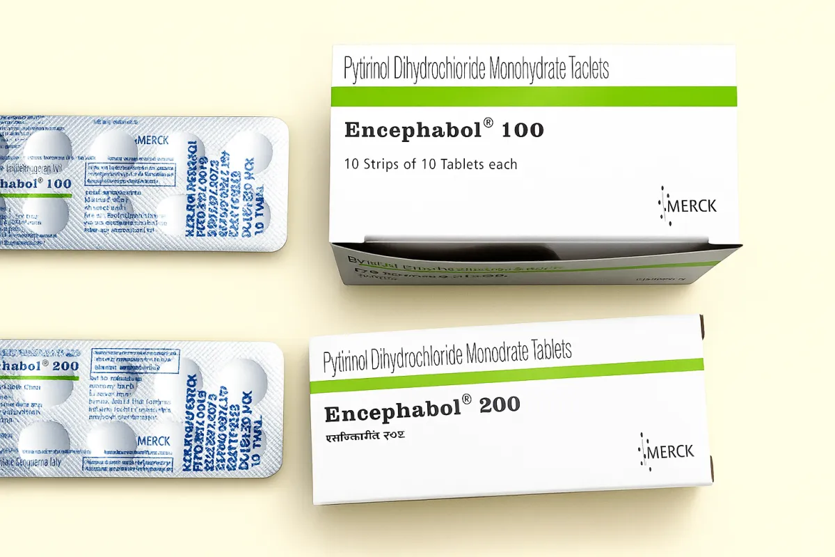 Encephabol (Pyritinol 100mg, 200mg) Tablets