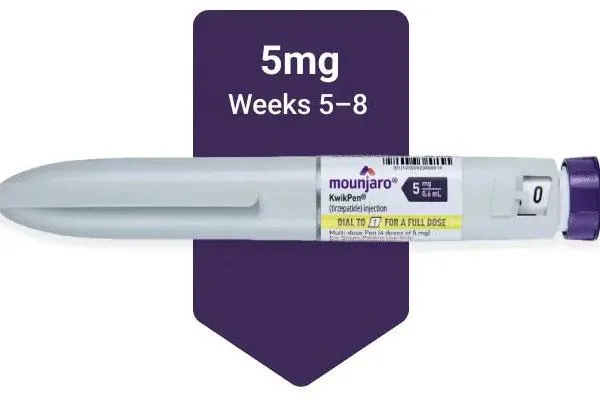 Mounjaro Kwikpen (Tirzepatide 5mg) Solution For Injection In Ghana At Rankof Pharmacy