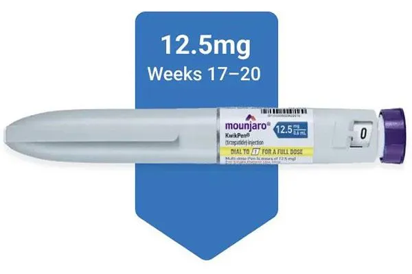 Mounjaro Kwikpen (Tirzepatide 12.5mg) Solution For Injection In Ghana At Rankof Pharmacy