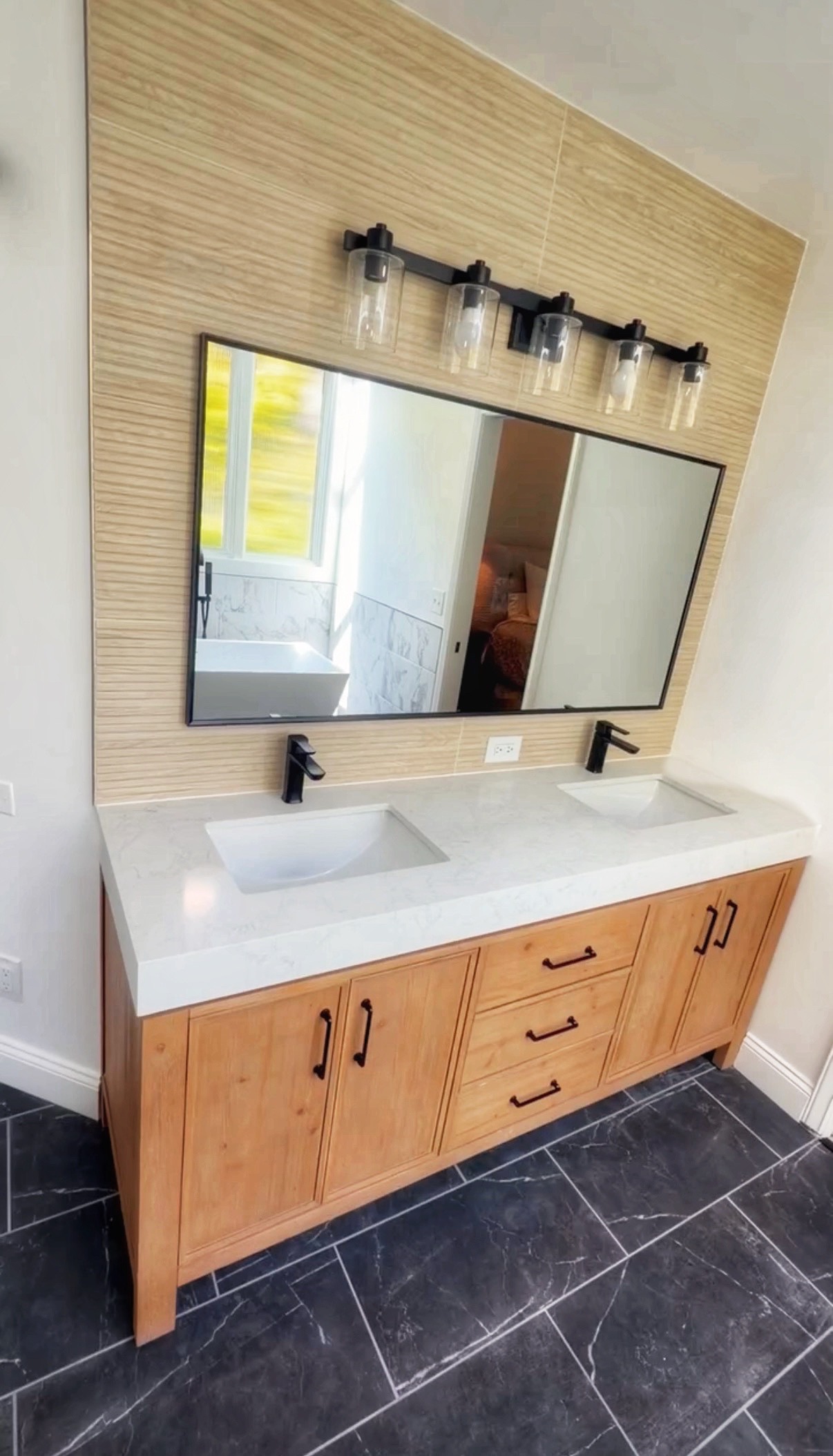 Remodeled Maple Valley Primary Suite modern bathroom