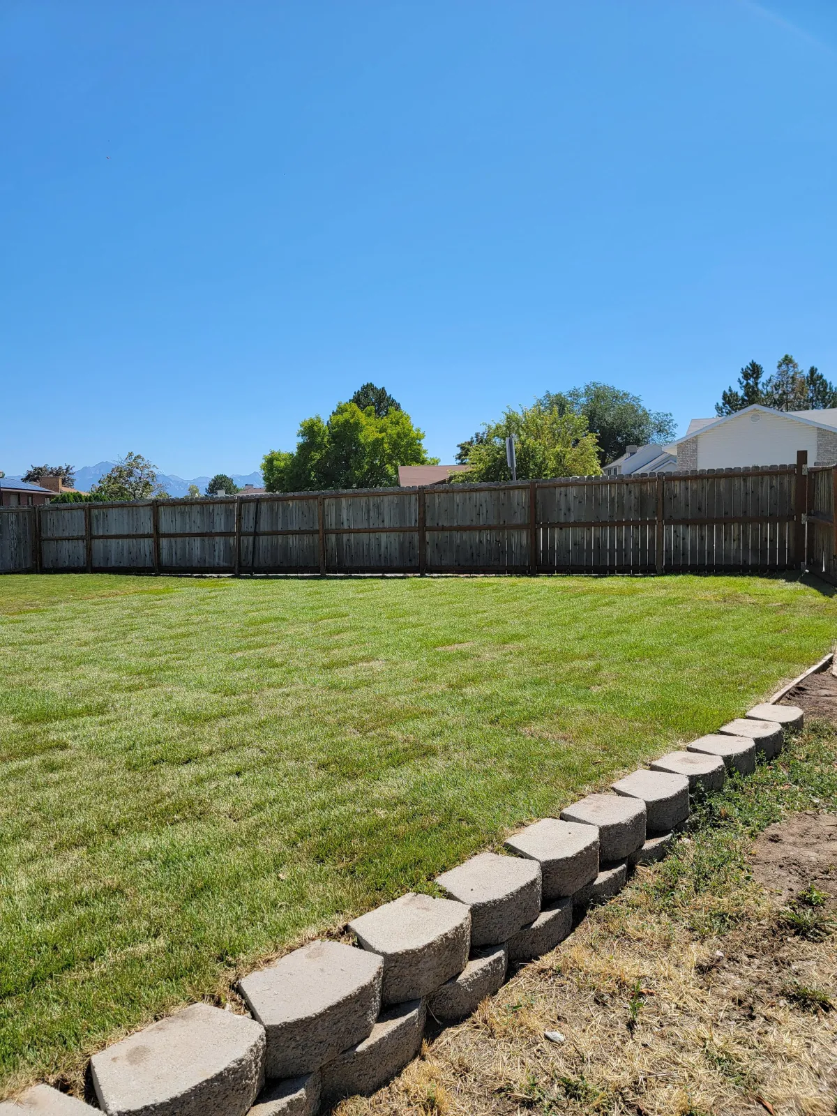 Sod installation by Howard and Family Lawn Service in West Valley