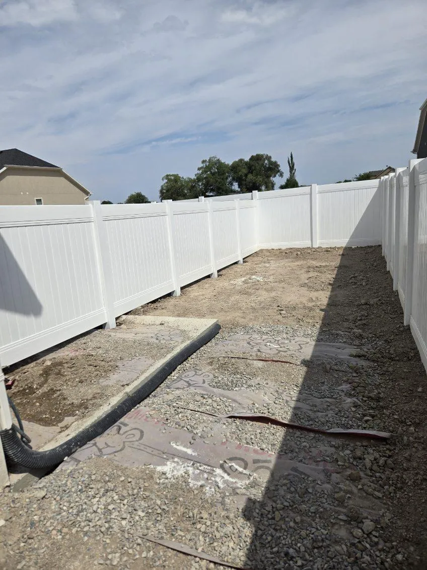 New green sod laid in a Utah front yard