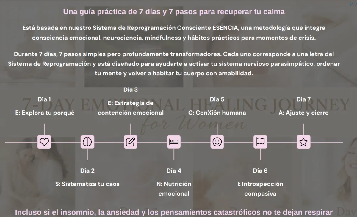 Controla el estrés y la ansiedad en 7 dias