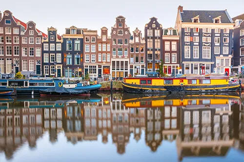 Amsterdam house-boats