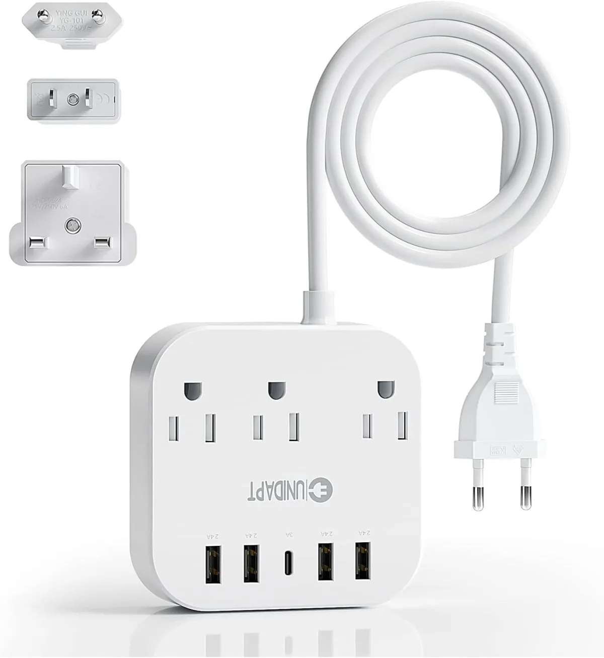 Plug Adapter with Cord