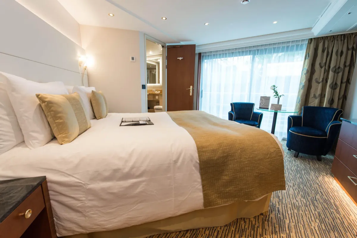 Tauck River cruise line staterooms