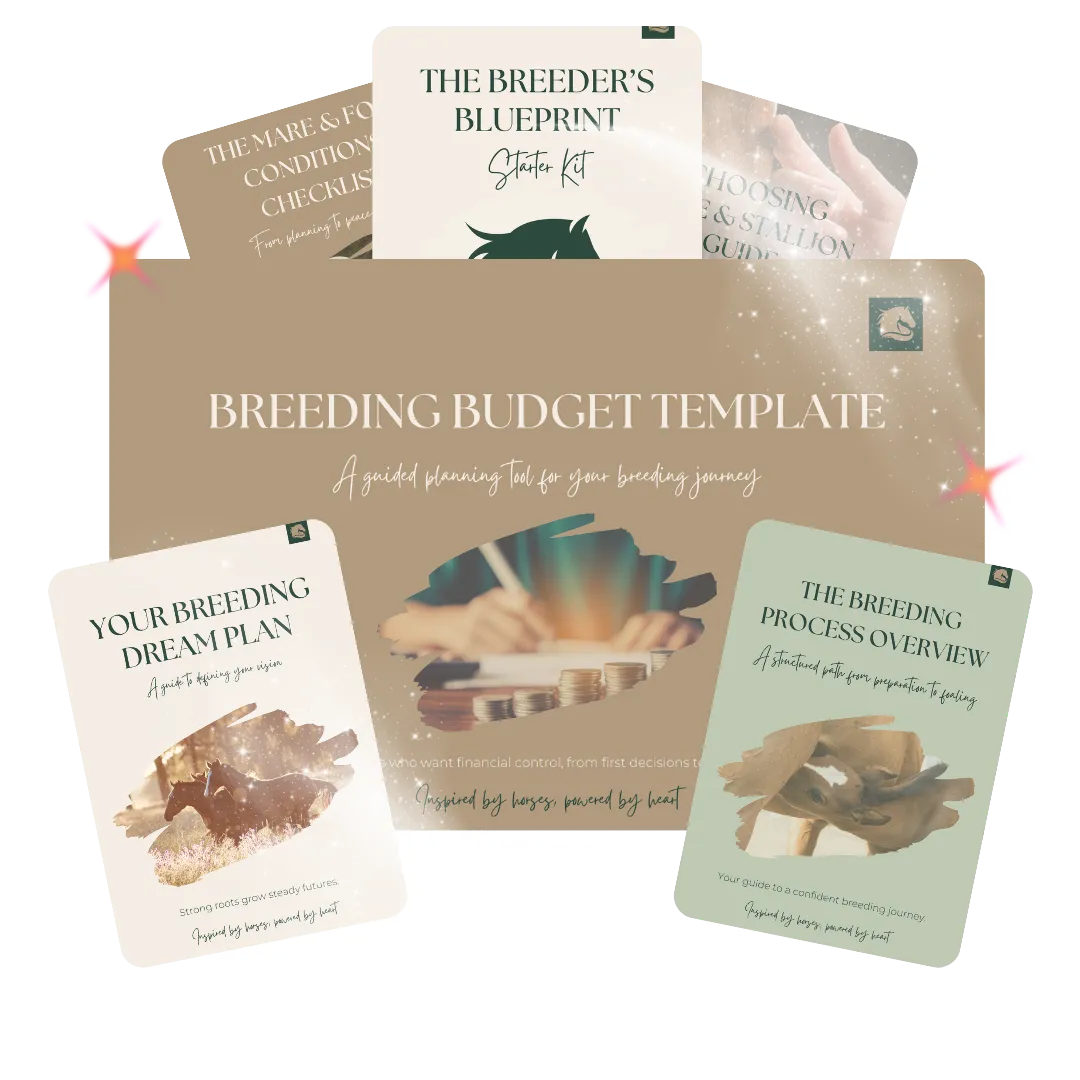 A mare being led by young girl