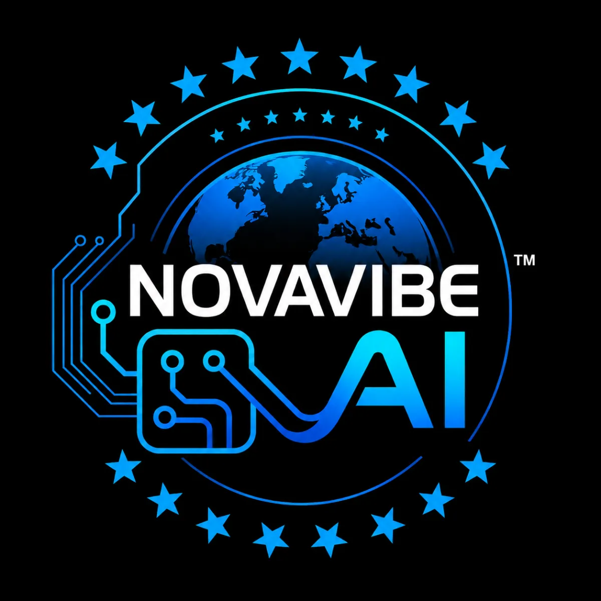 NovaVibe AI Logo