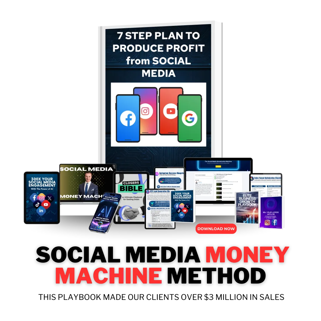 The 7-Step Social Media Playbook cover mockup