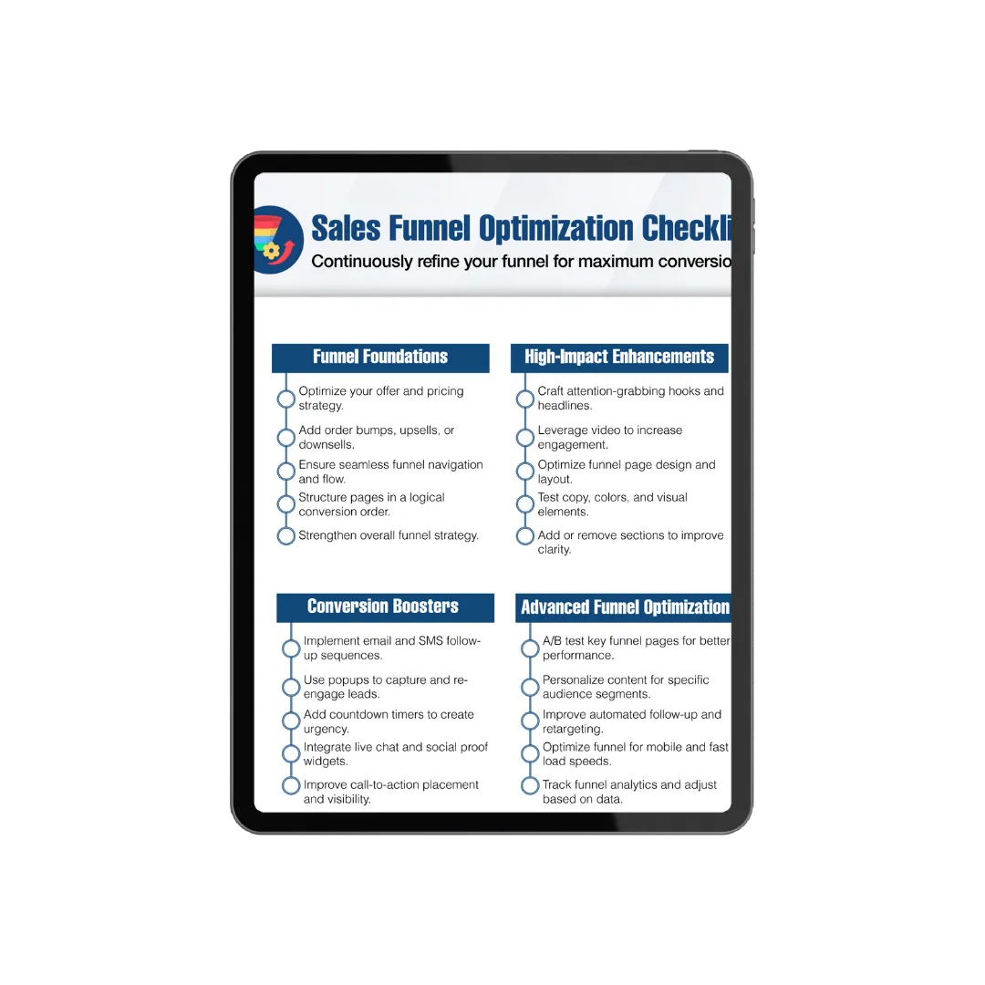 Full Lead-Generation Setup — Checklist preview