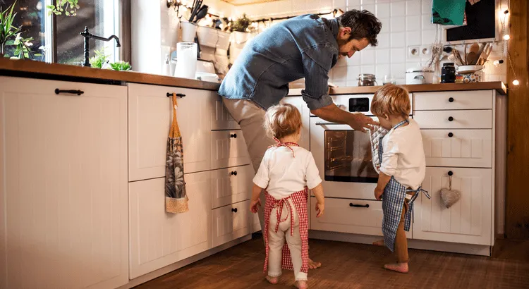 Family enjoying the benefits of homeownership