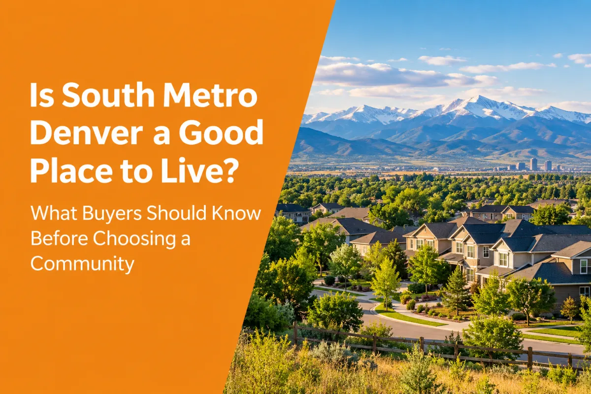 South Metro Denver Colorado real estate homes and suburban communities