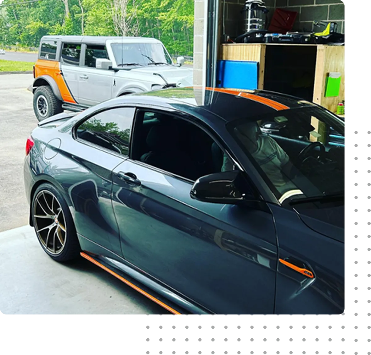 ceramic coating application and results