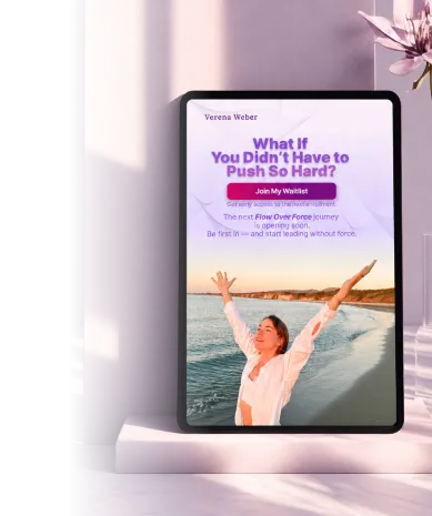 Coach Landing Page Redesign Concept by Alternative Grid