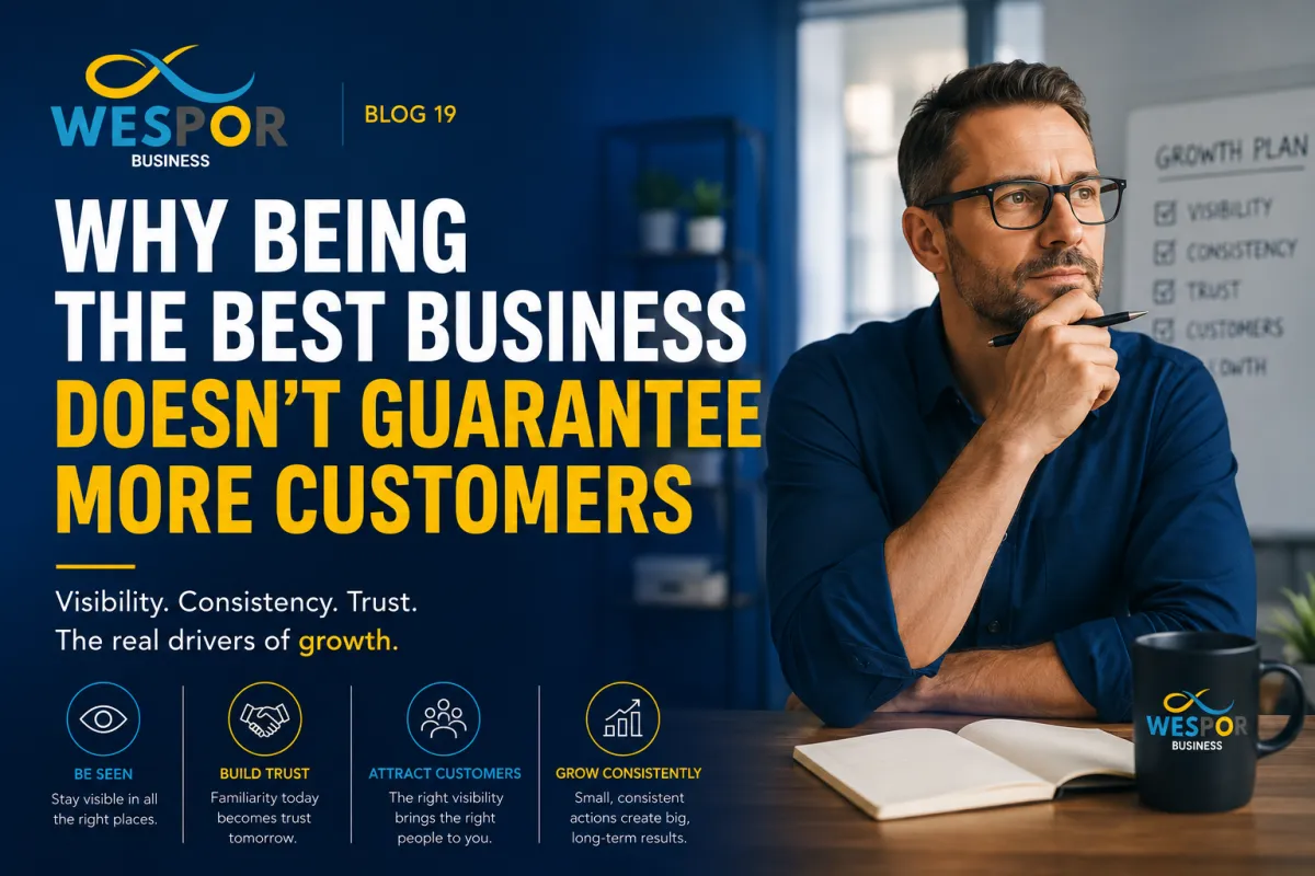 Why Being the Best Business Doesn't Guarantee More Customers