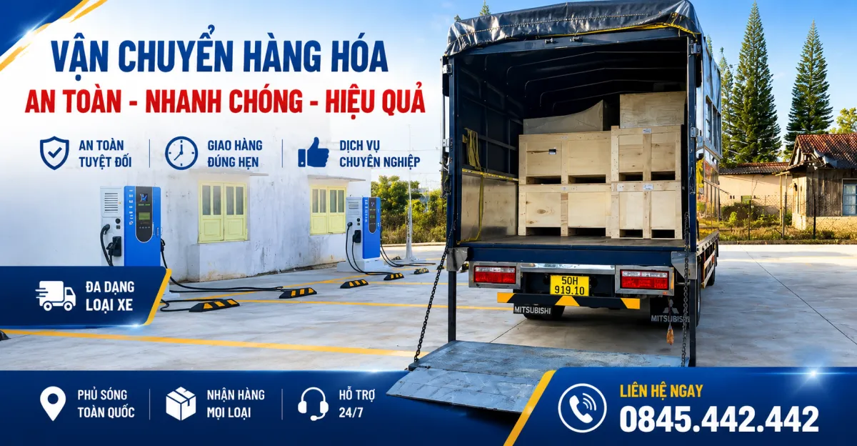Xe Tải Có Bàn Nâng Hạ