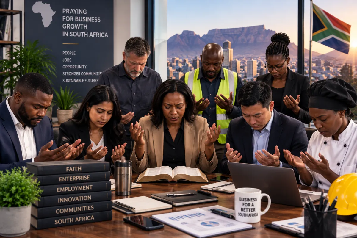 Prayer for Business Owners & Business Growth in South Africa
