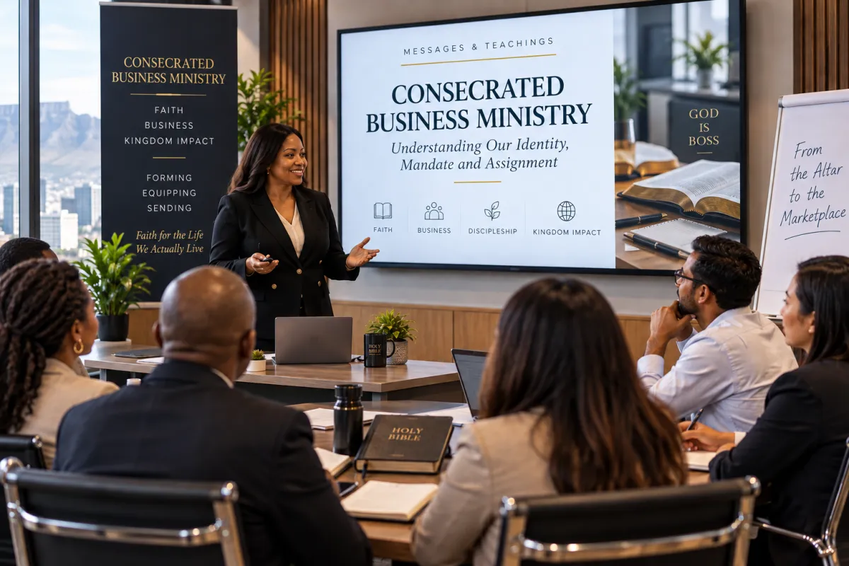 CONSECRATED BUSINESS MINISTRY