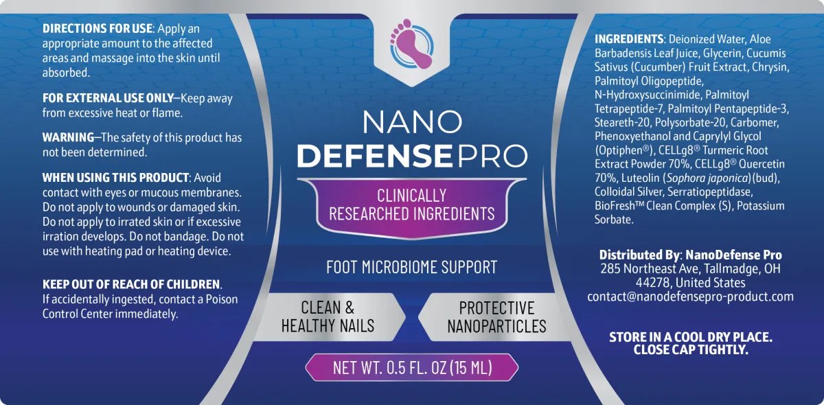 NanoDefense Natural Ingredients