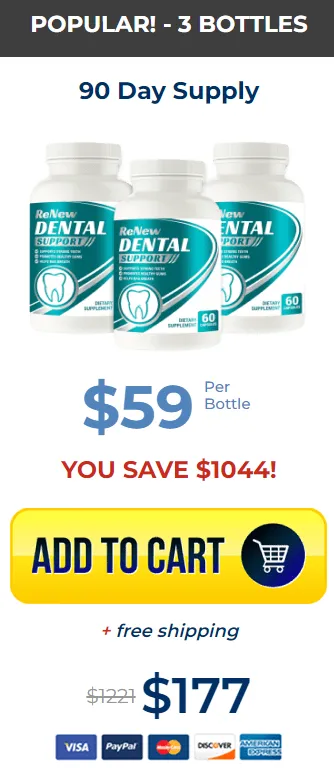 Renew Dental Support Purchase