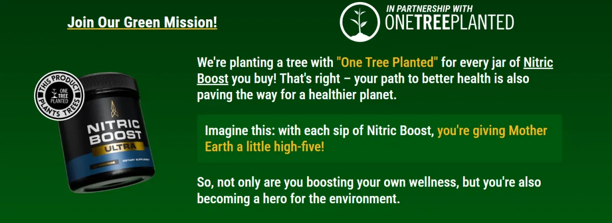 Nitric Boost Ultra Green Mission