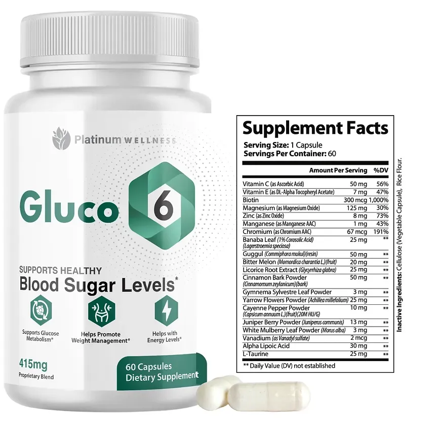 Gluco6 Ingredients