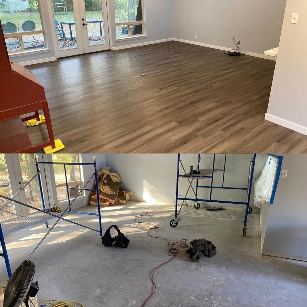 vinyl plank flooring
