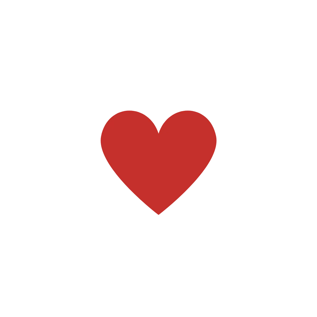 Icon of a solid heart