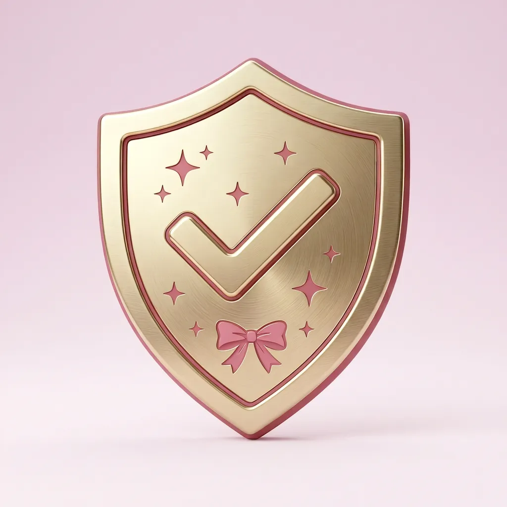 3D Premium Guarantee Shield Cutout