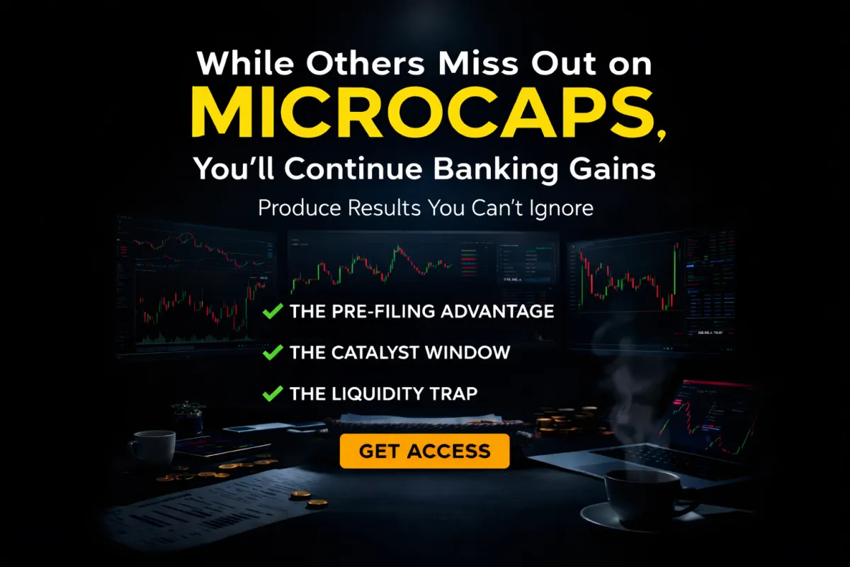 Before the Headlines: How Early Microcap Signals Can Turn $1 Into $100 🚨📈