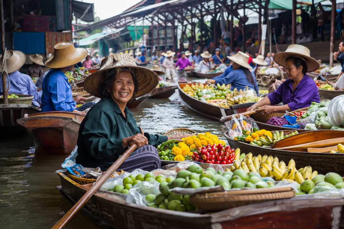 Los mercados flotantes más fascinantes