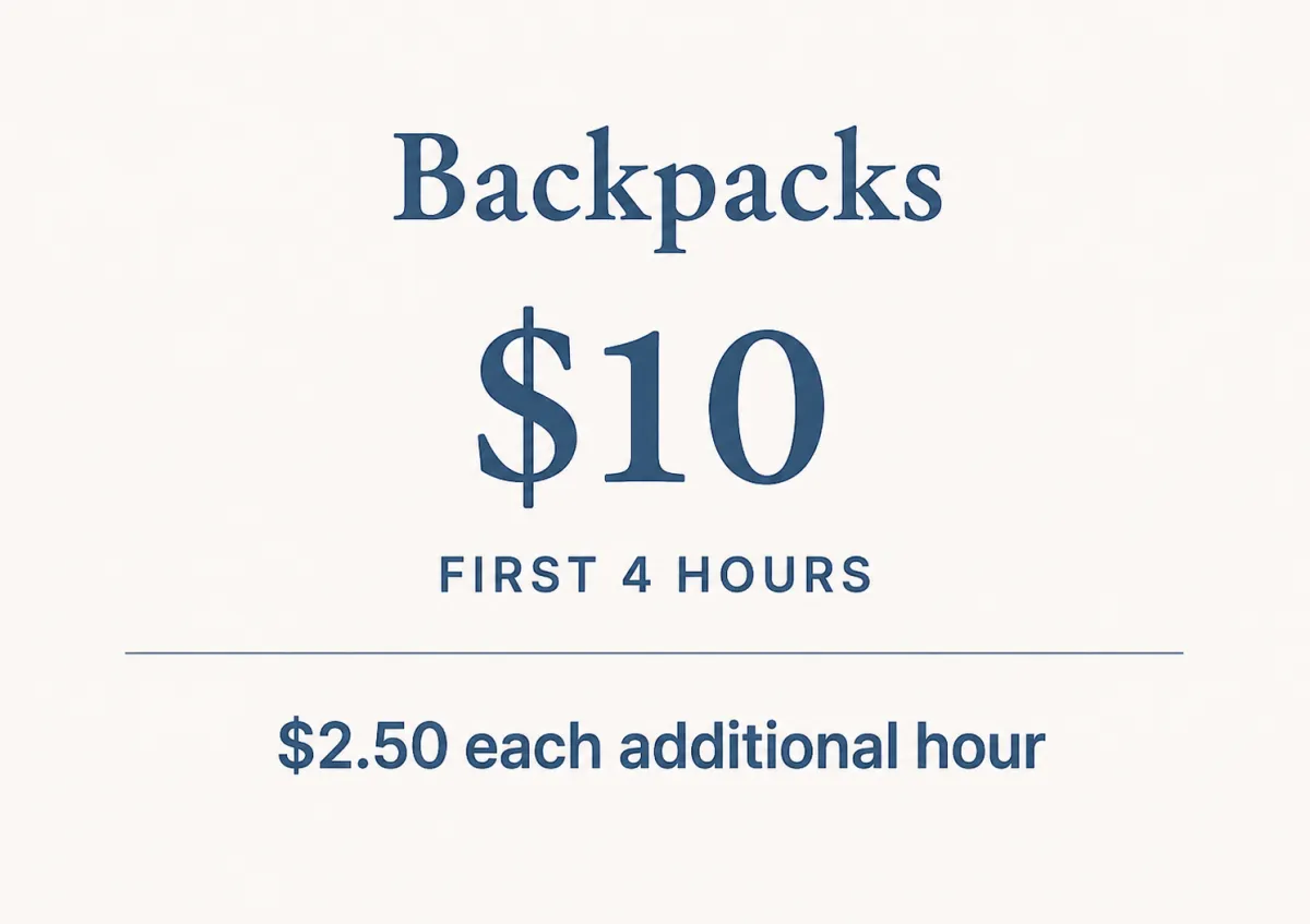 Backpacks Price Icon