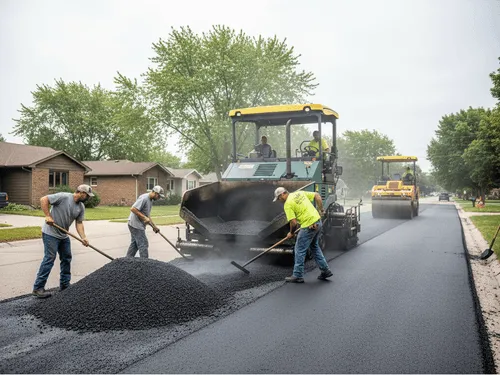Hot Asphalt Paving in Ironwood, MI