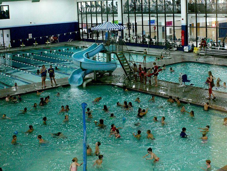 people enjoying the nampa recreation center