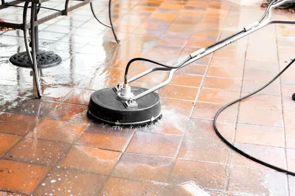 Pressure Washing in North Scottsdale for Driveways, Patios & Pool Decks
