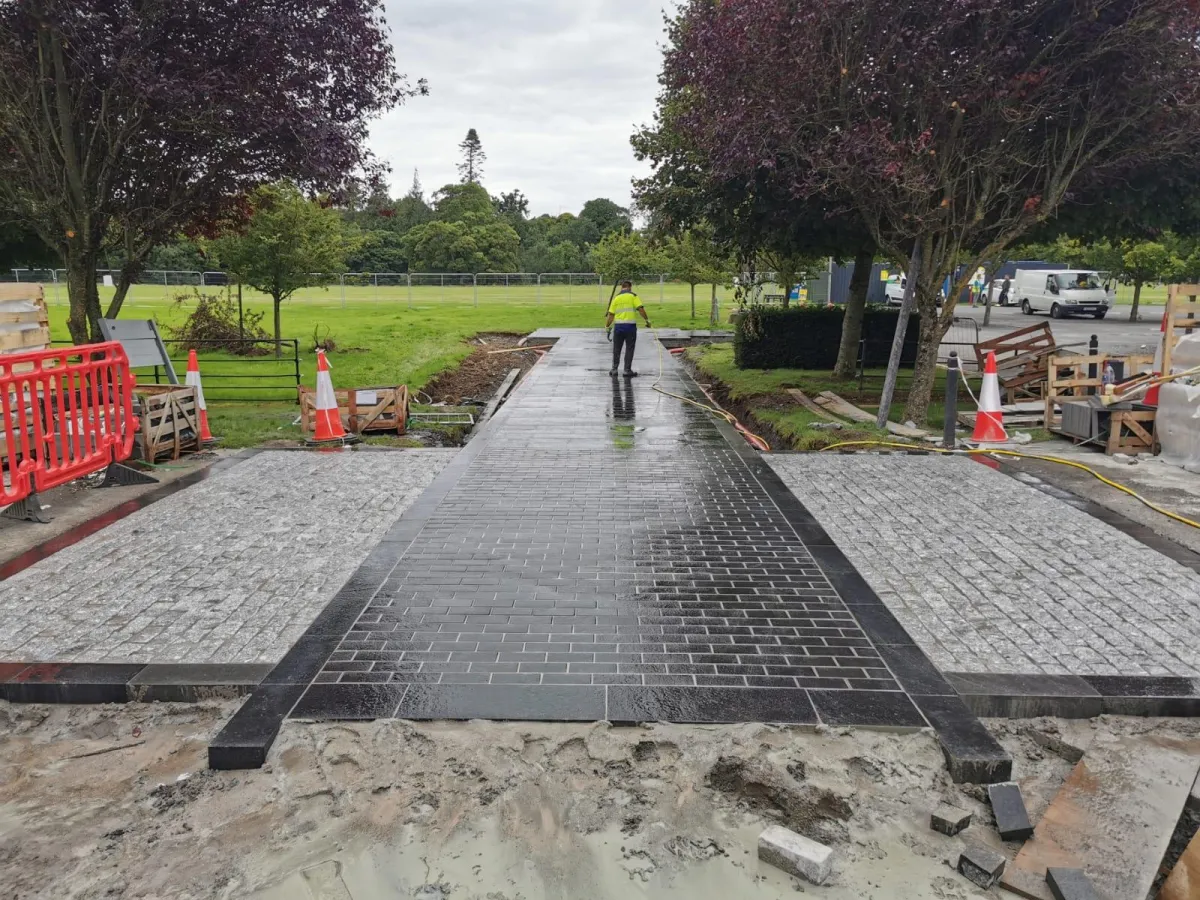 Quality paving materials and craftsmanship - paving service paving contractors residential paving commercial paving paving materials paving company Trim Co. Meath