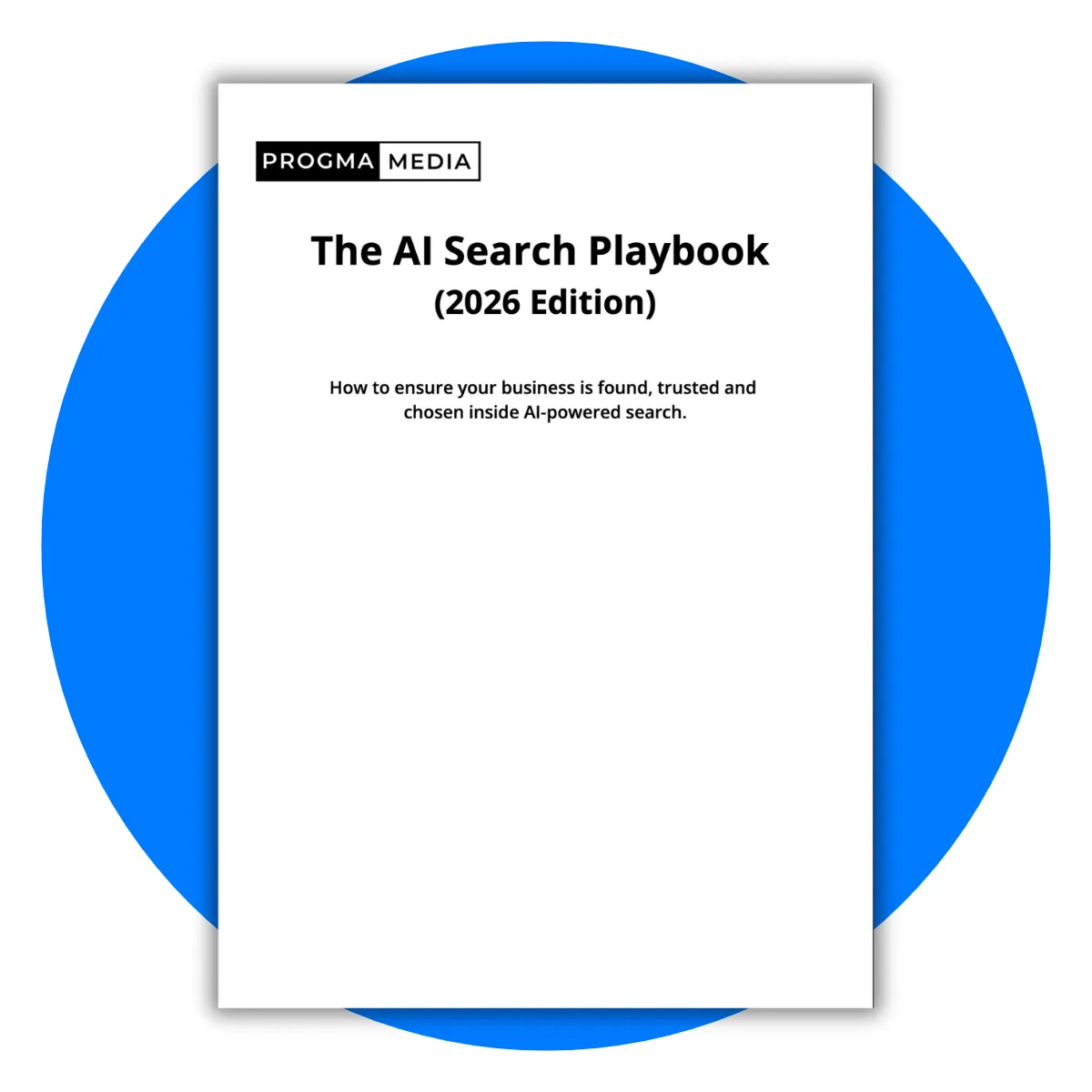 ProgmaMedia AI-Search Playbook