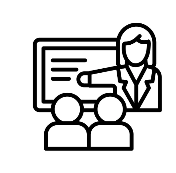 Instruco teaching class icon