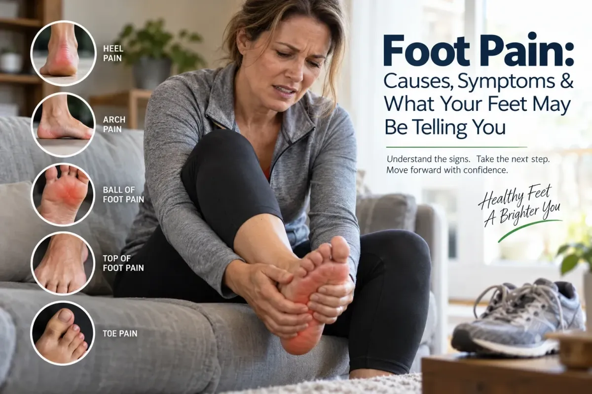 Foot Pain: Causes, Symptoms & What Your Feet May Be Telling You