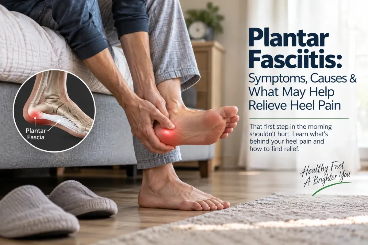 Plantar Fasciitis: Symptoms, Causes & What May Help Relieve Heel Pain