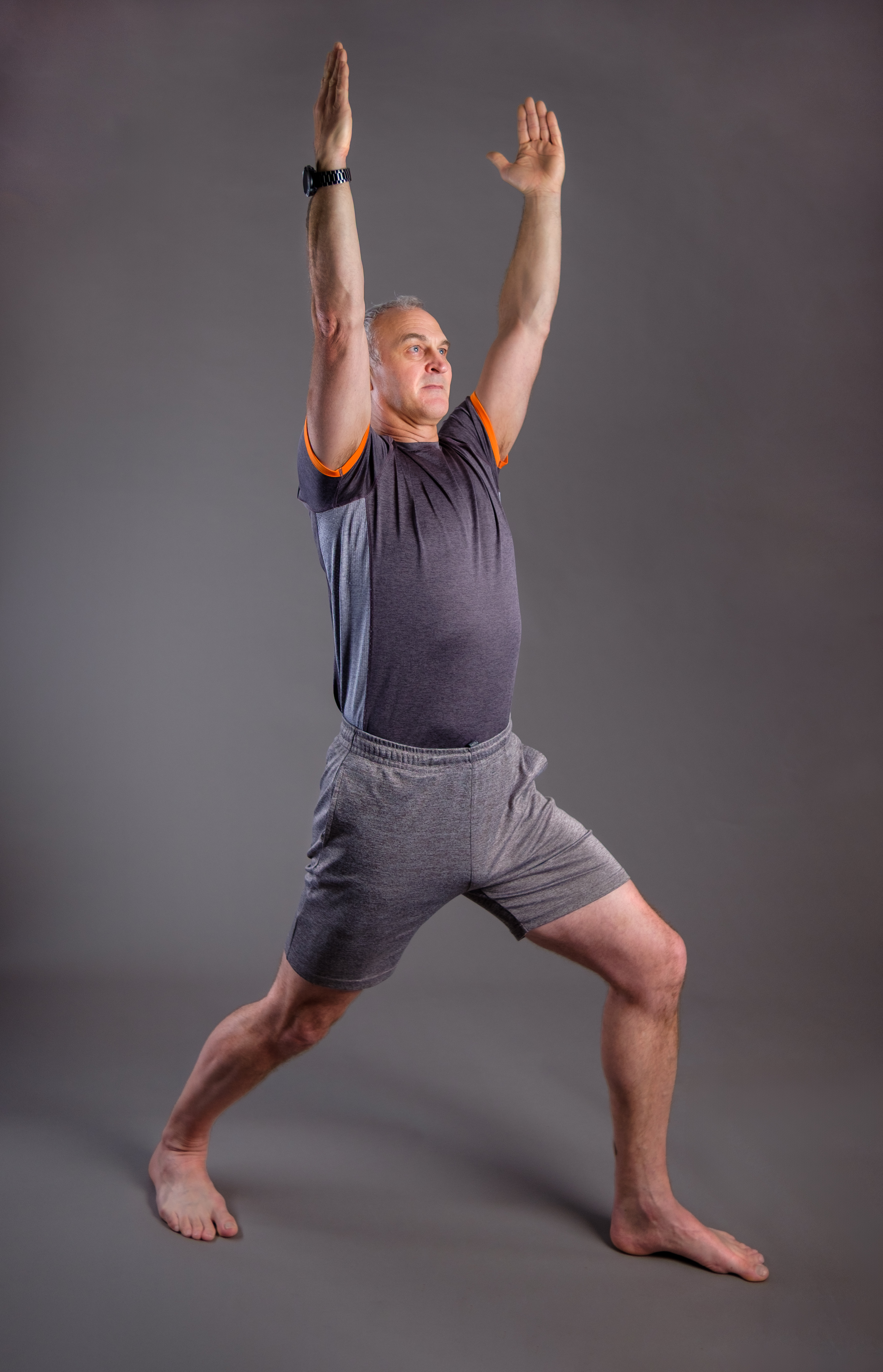 Peaceful yoga studio atmosphere