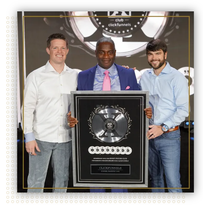 Myron Golden Two Comma Club Award