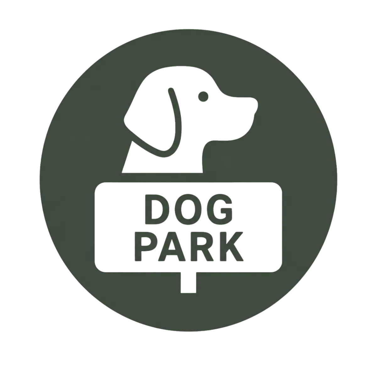 Pets running in the fenced dog park at Possum Kingdom RV Resort