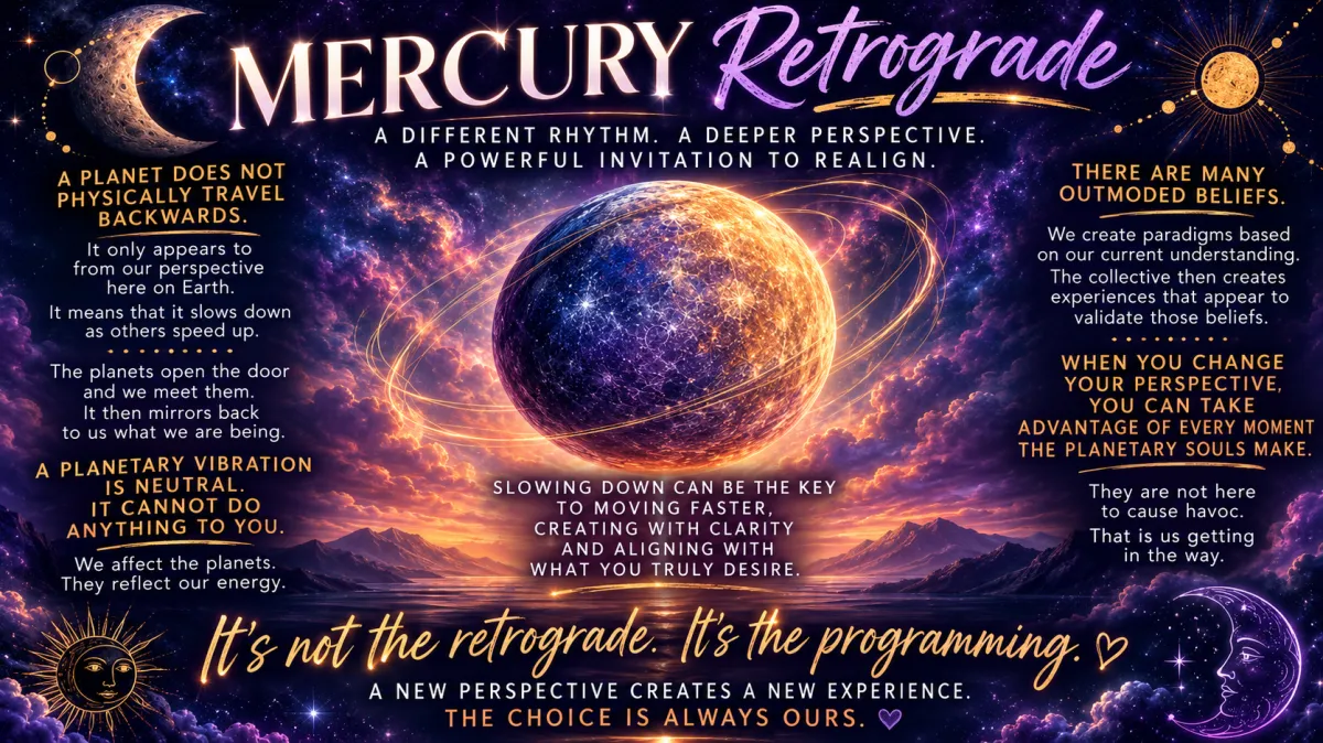Mercury Retrograde -Perhaps It Is Time to Upgrade the Story